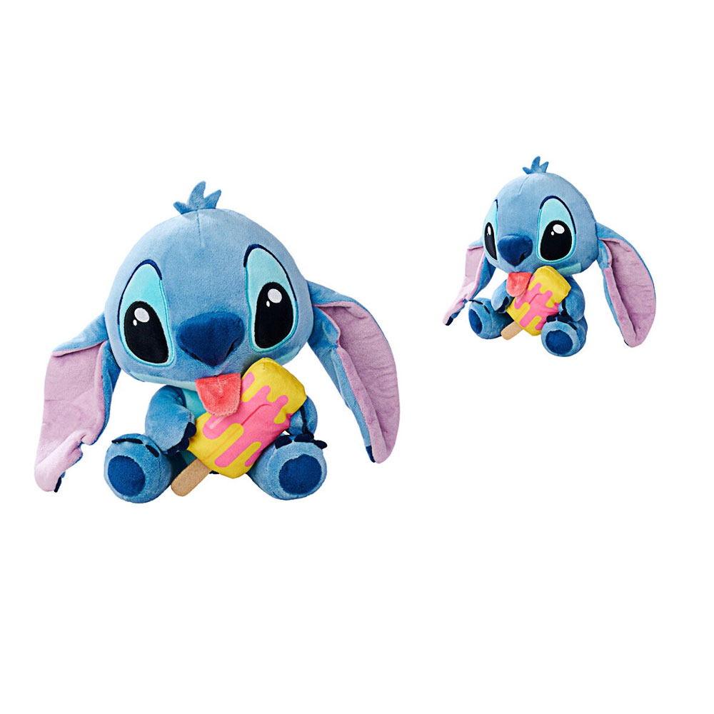 Simba, Disney Stitch mit mit Eis am Stiel, ca 25 cm Simba, Disney Stitch mit mit Eis am Stiel, ca 25 cm