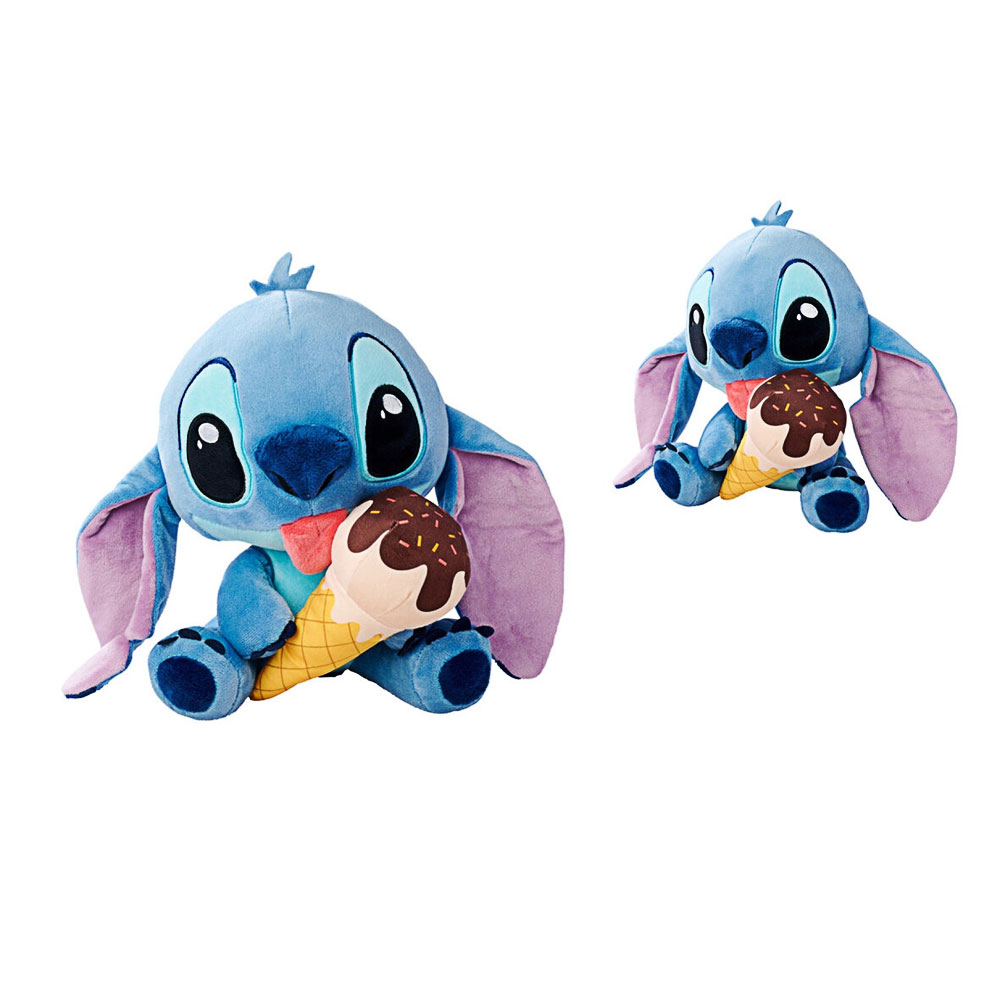 Simba, Disney Stitch mit Eiscreme, ca 25 cm Simba, Disney Stitch mit Eiscreme, ca 25 cm