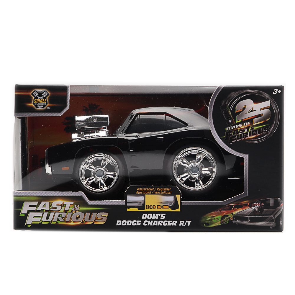 Dickie Toys, Fast & Furious Small Blocks 1:28, 1970 Dodge Charger