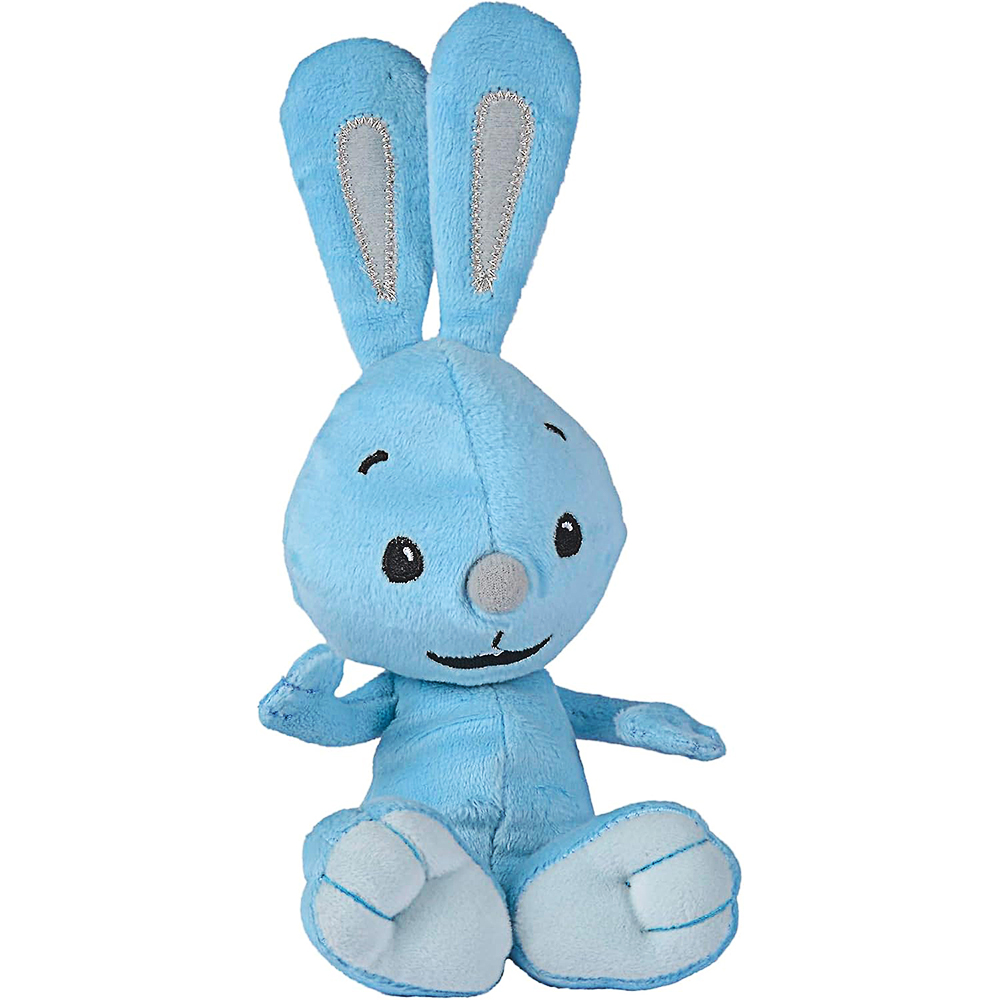 Plüschfigur, Hase, Blaues Plüschtier, Stofftier, Kinderplüschtier