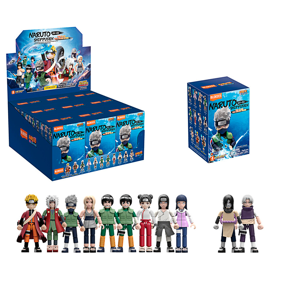 Naruto Figuren, Actionfiguren, Mini-Figuren, Shippuden, Sammelset