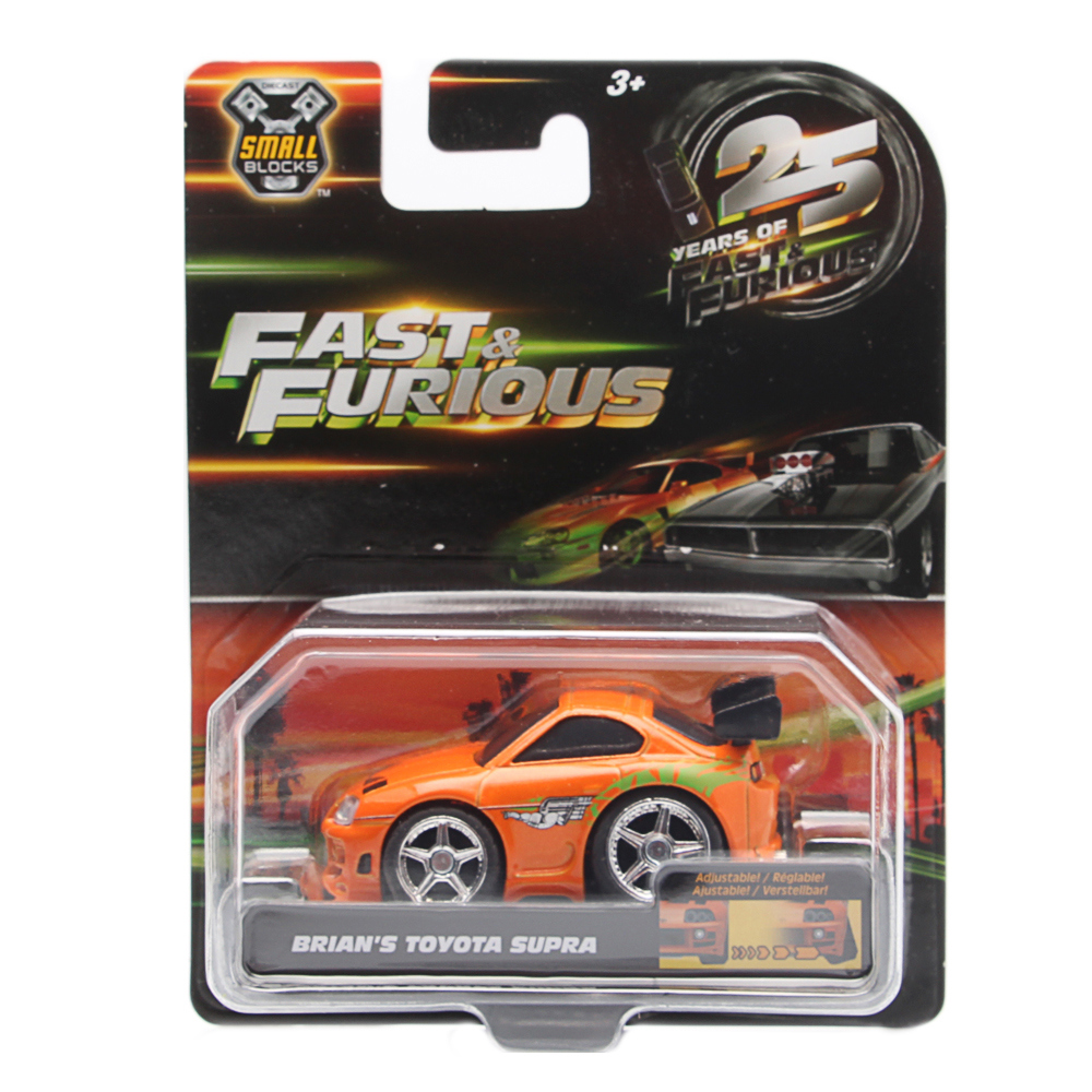 Dickie Toys, Fast & Furious Small Blocks 1:43, 1995 Toyota Supra
