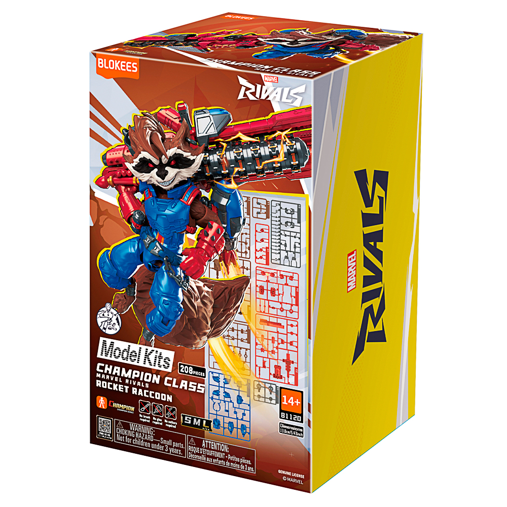 Action-figur, Rivalen, Rocket Raccoon, Champion-Klasse, Modelle Kit