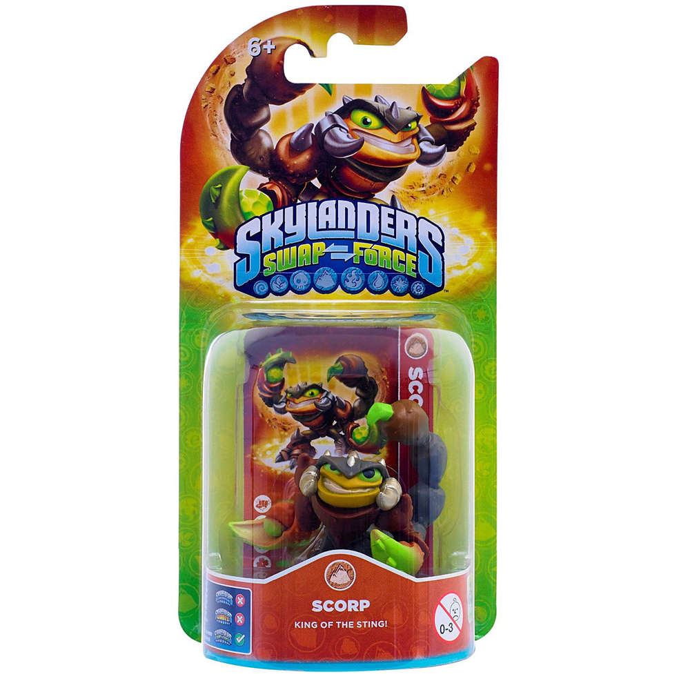 021154gWqd73BGrfnCl SKYLANDERS SWAP FORCE  Figur - Scorp