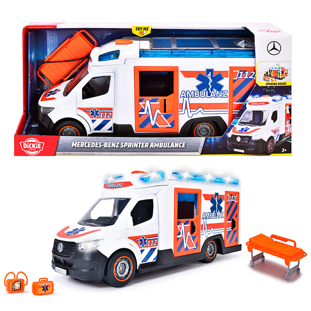 Ambulance, Spielzeug, Mercedes, Sprinter, Notarzt
