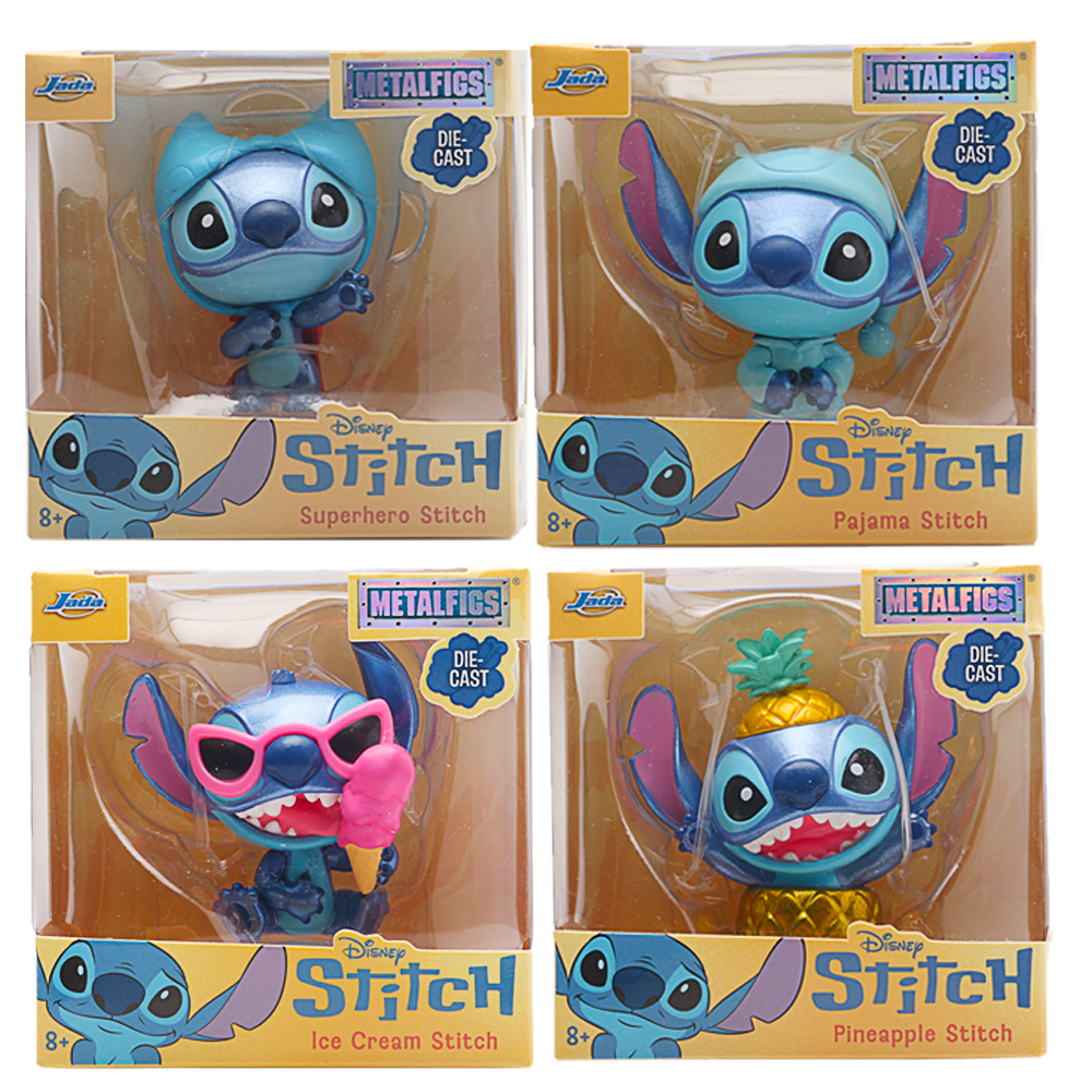 Jada, Stitch Figures 2,5", Welle 4, Ice Cream Stitch