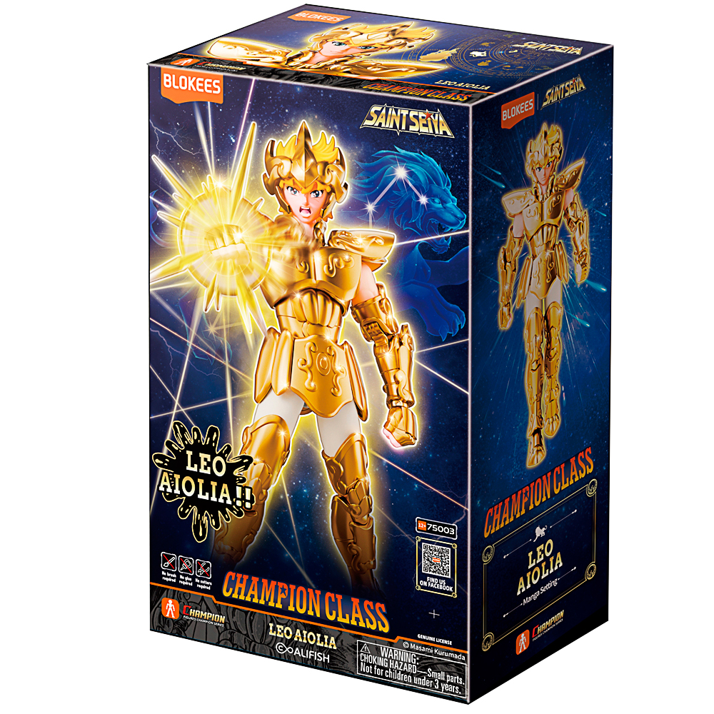 Actionfigur, Goldene Rüstung, Anime-Figur, Sammlerfigur, Verpackt