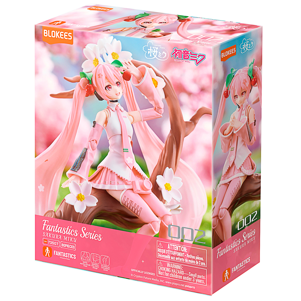 Sammelfigur, Hatsune Miku, rosa Haare, Anime-Figur, Kunststoff