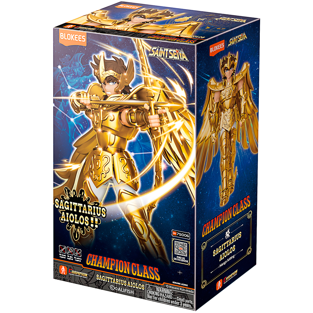 Actionfigur, Saint-Seiya-Figur, goldene Rüstung, Bogenschütze, Sammlerfigur