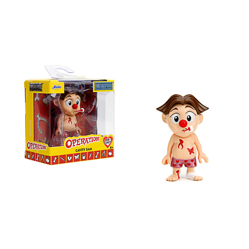 Jada, Hasbro Gaming Figures 2,5", Welle 1, Cavity Sam aus Operation