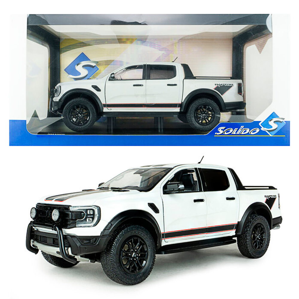 Solido, Ford Ranger Raptor 2024 weiß,  1:18