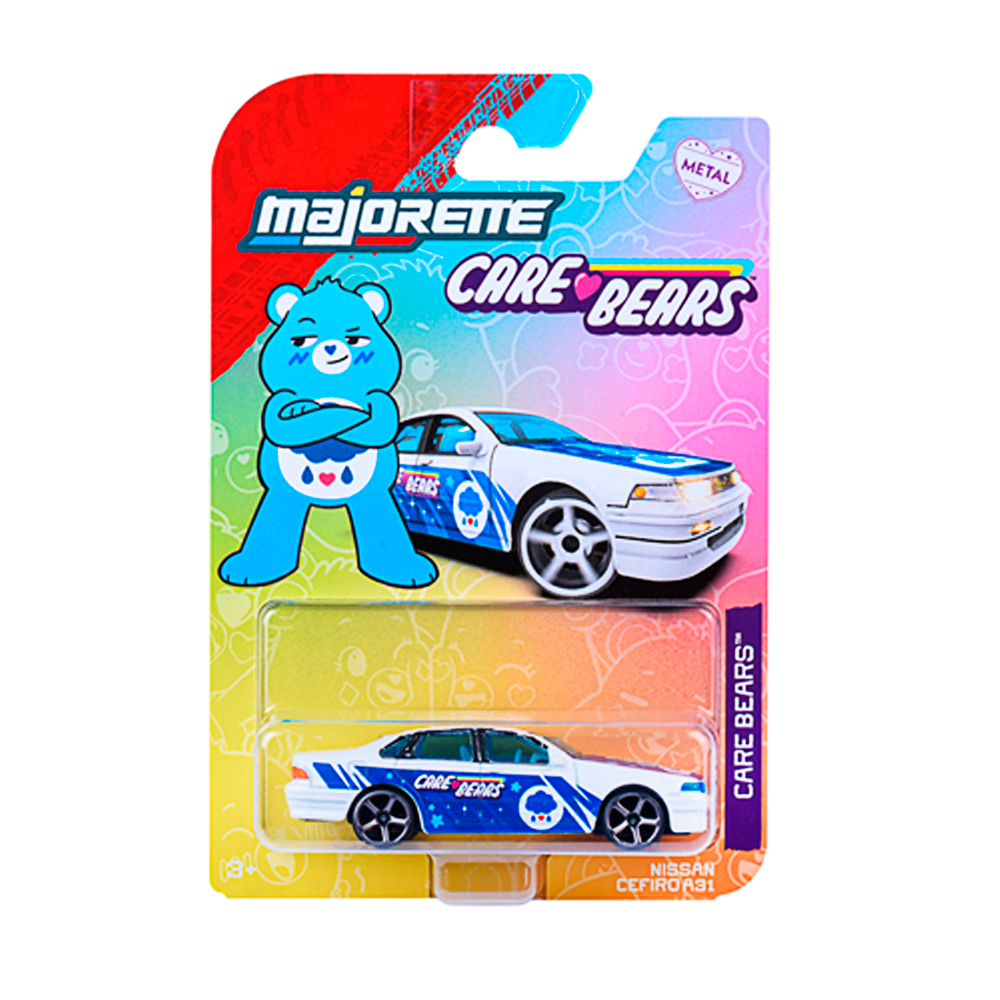 Spielzeugauto, Car Modell, Nissan CEFIRO A31, Care Bears, Metallic