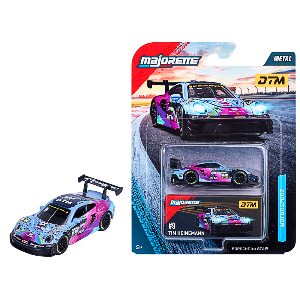 Majorette, Motorsport DTM Deluxe Cars, Porsche 911 GT3 R (blau)