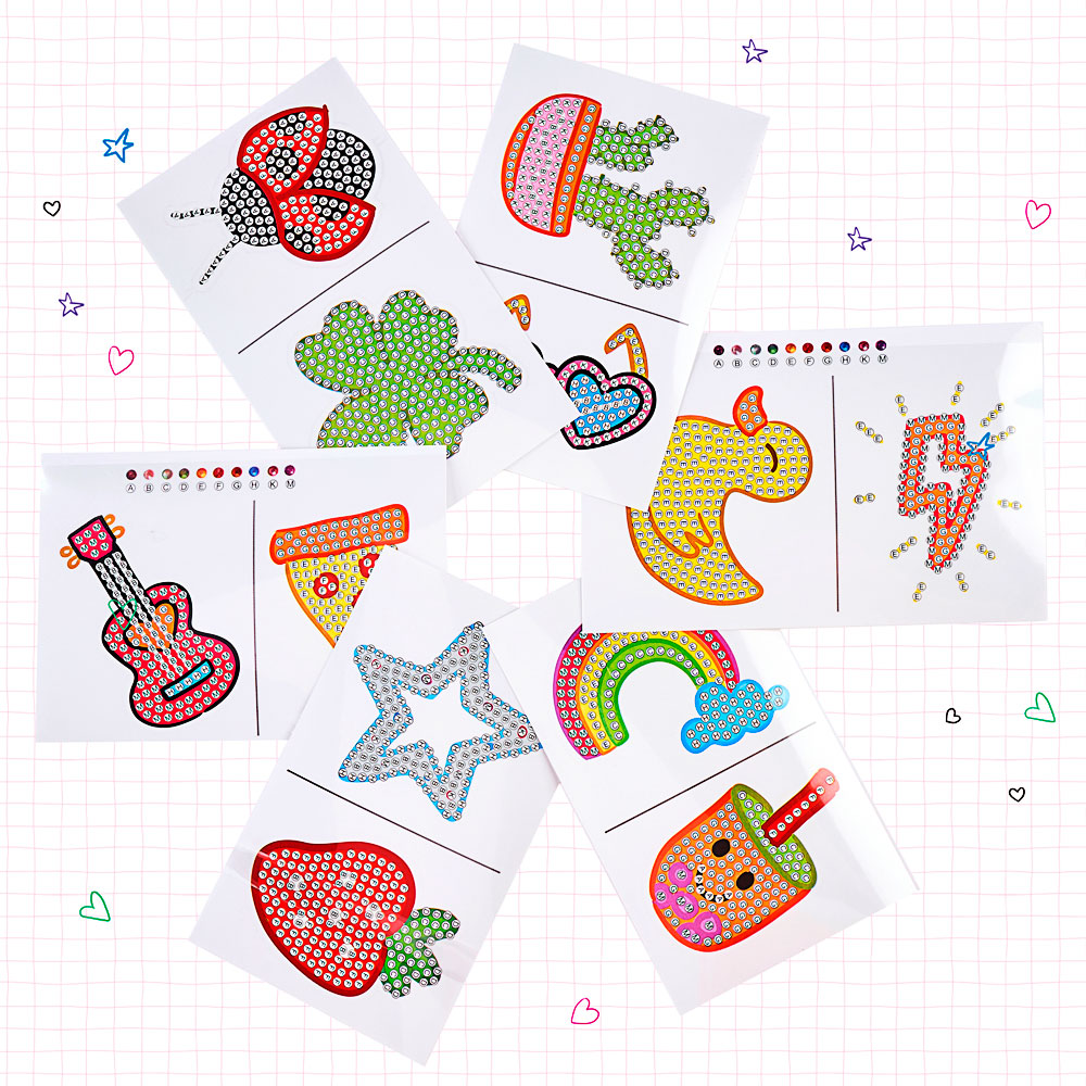 Simba, Fashion Flasch, Diamond Setting Sticker