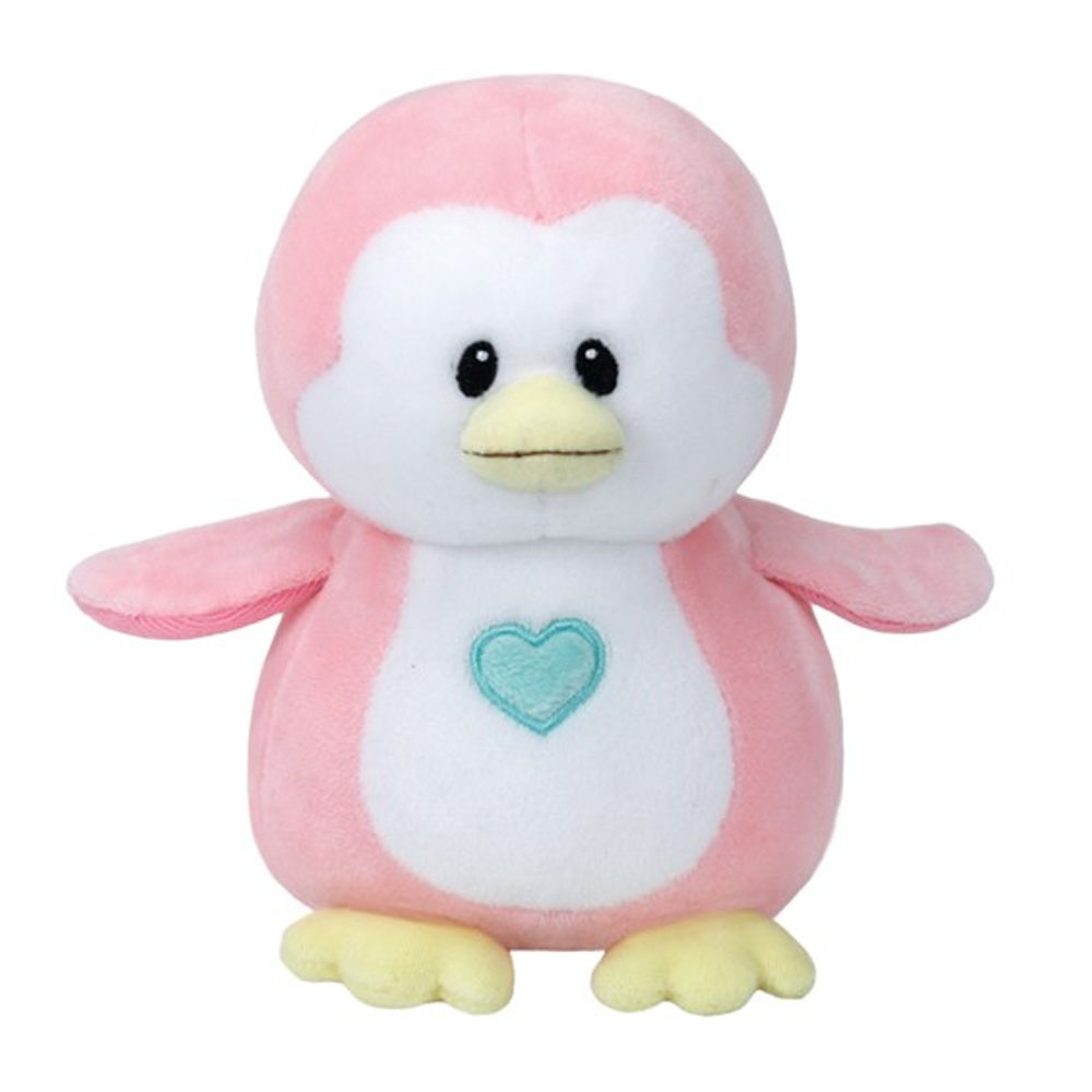 Baby Ty, "Penny" Pinguin, rosa, ca 17cm