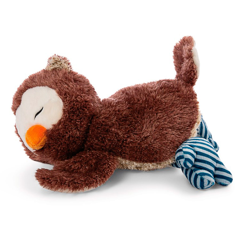 Nici, Kuscheltier Eule Oscar, liegend, ca 35 cm