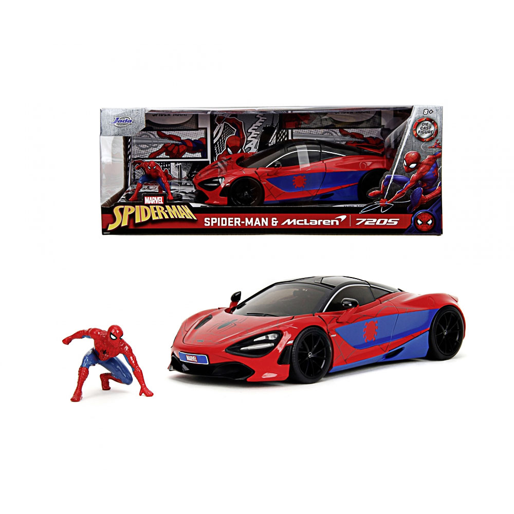 Jada, Marvel Spider-Man McLaren 720S 1:24 Jada, Marvel Spider-Man McLaren 720S 1:24