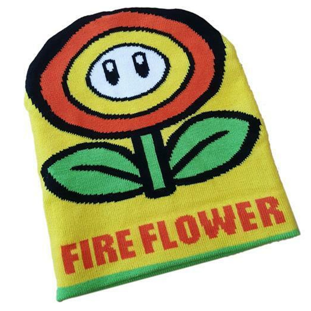 Nintendo Super Mario, Sunflower/Fireflower, Beanie