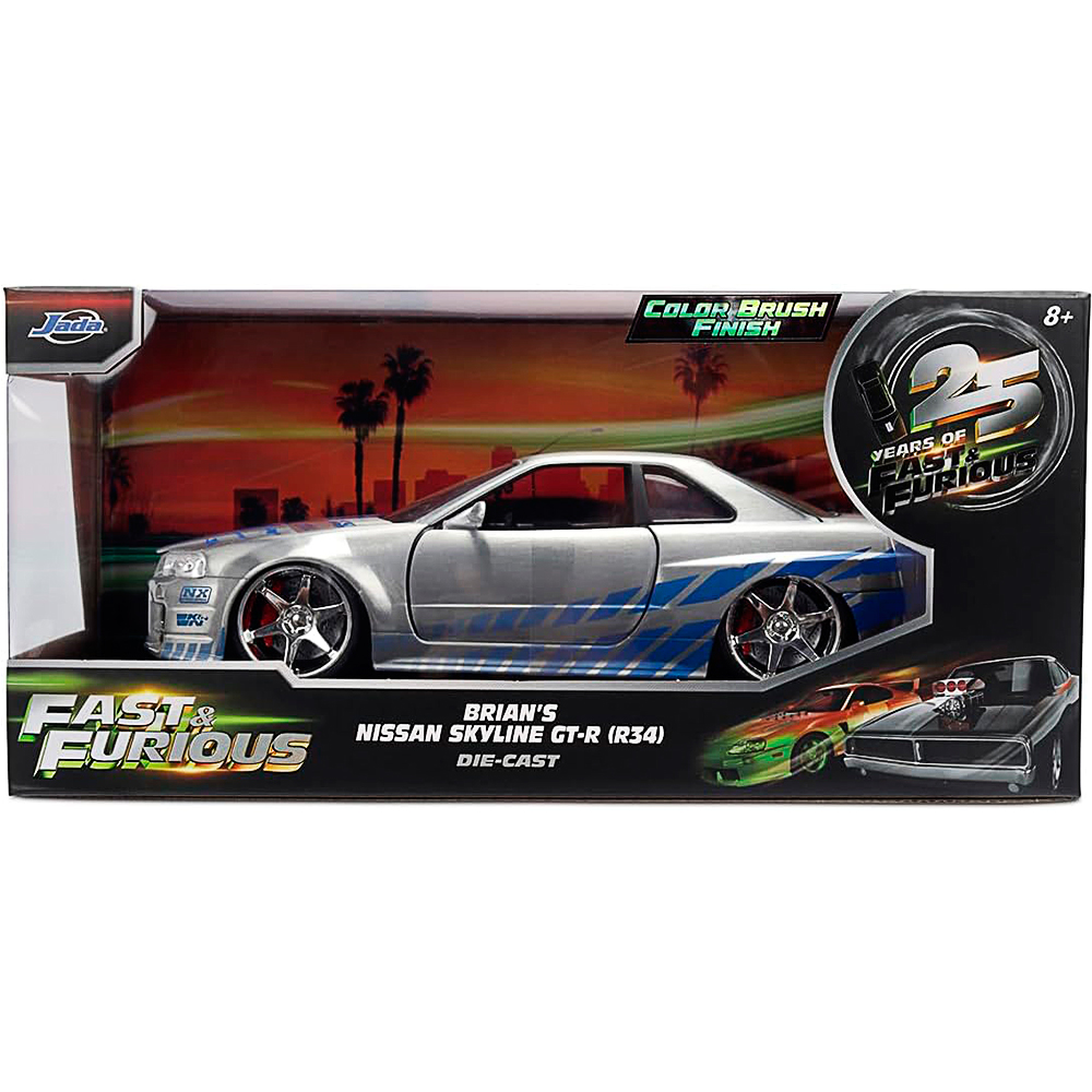Jada, Fast & Furious Anniversary, Nissan Skyline, 1:24