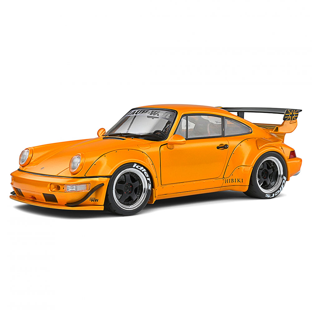 Solido, Porsche RWB 964 HIBIKI orange, 1:18