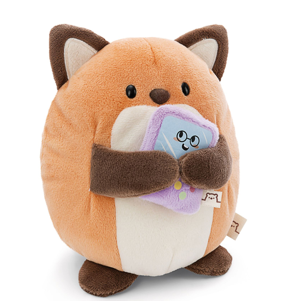 Nici, Kuscheltier mymochi Fuchs Geeks mit Videospiel, ca 27 cm