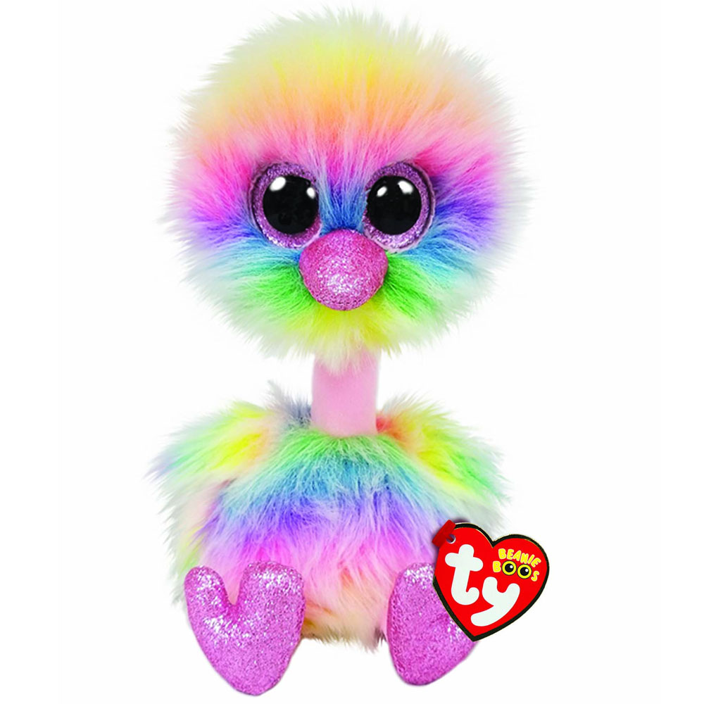 030135 Ty Beanie Boos, "Asha", Strauss, pastell, ca 24cm