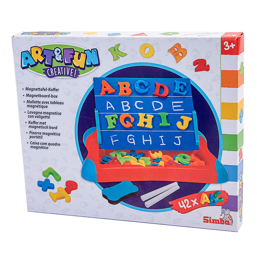 Simba, Art & Fun, Magnettafel im Koffer