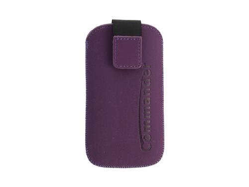 Commander Soft touch, Purple S, Vertikal Holster