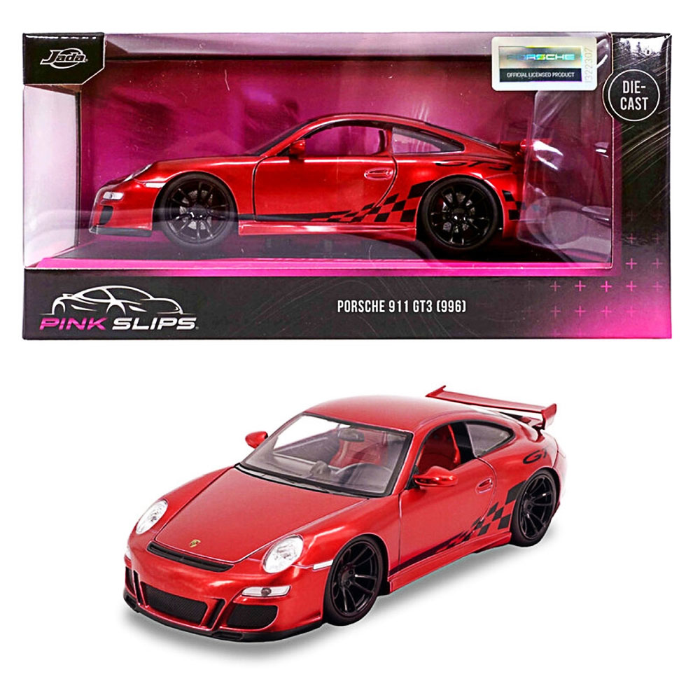 Jada, Pink Slips Porsche 911 GT3 997 1:24 Jada, Pink Slips Porsche 911 GT3 997 1:24