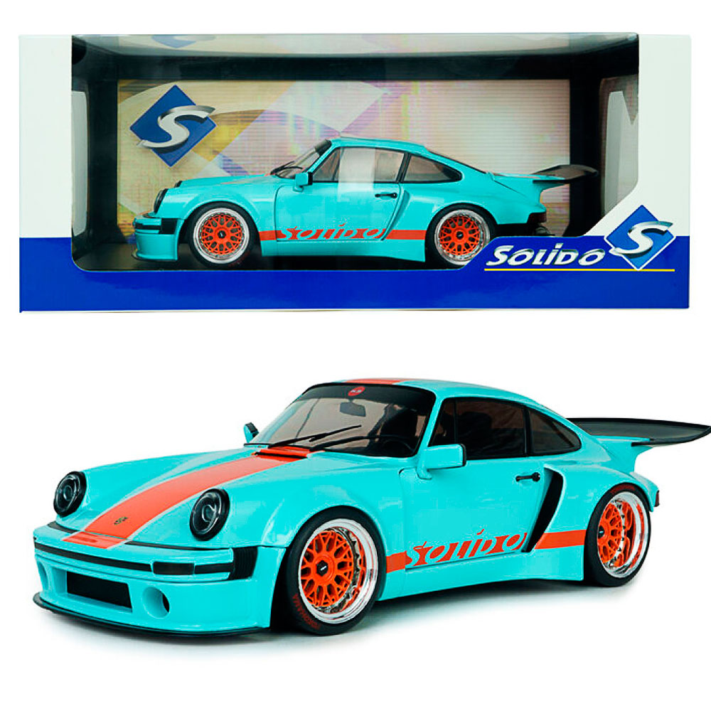 Solido, Porsche KS-R BY Khyzyl Saleem türkis, 1:18