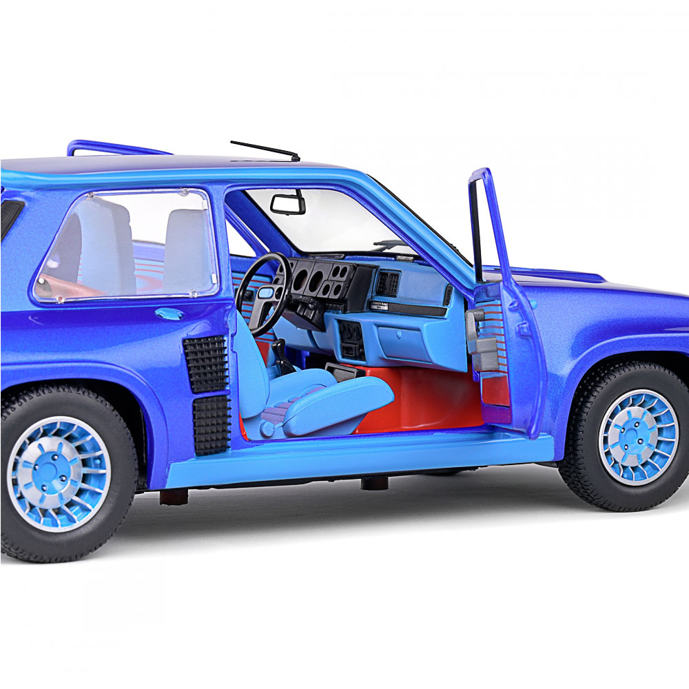 Solido, Renault 5 Turbo blau,  1:18