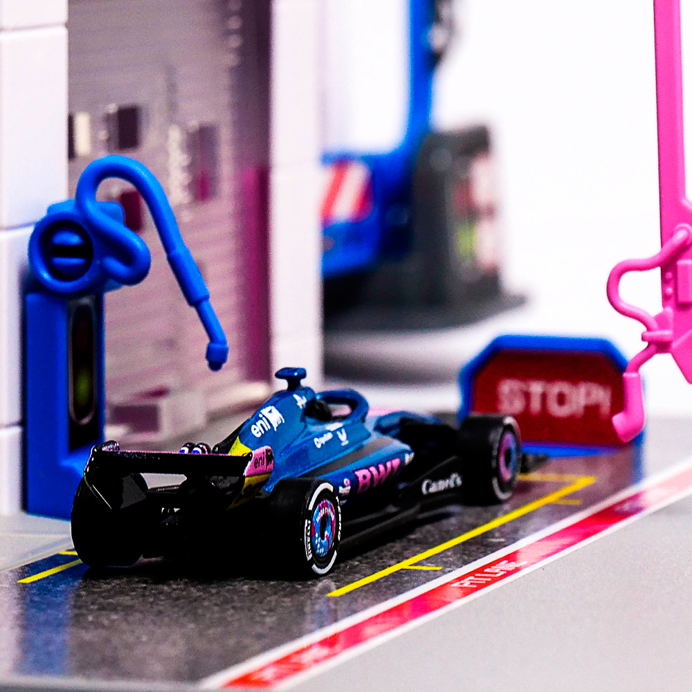 Majorette, Motorsport Alpine Pit Stop + 1 Vehicle
