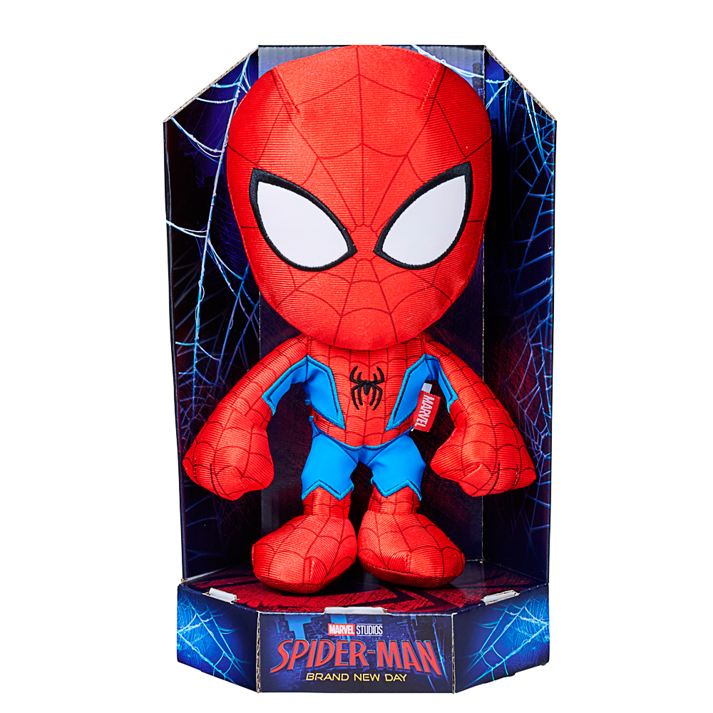 Spider-Man, Puzzle plush, Plush toy, Spider web, Superhero