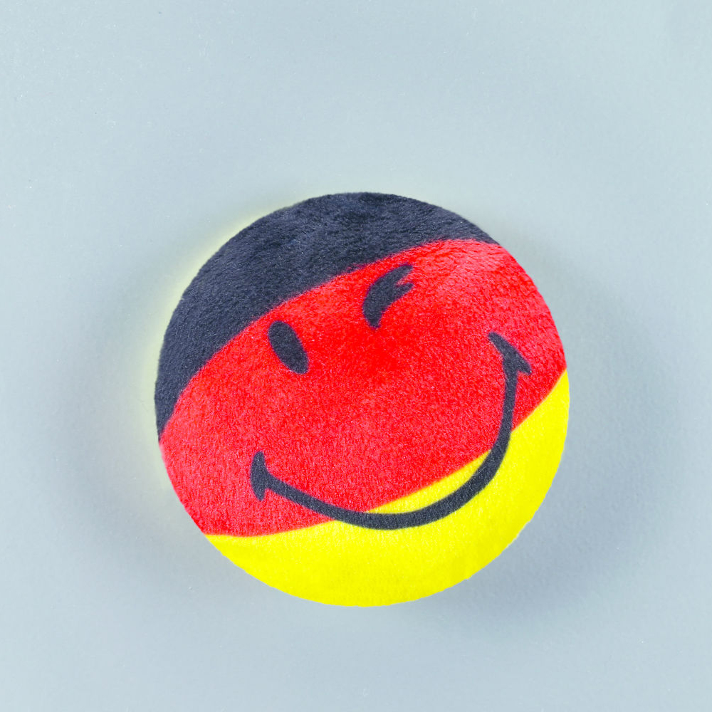 NICI Deutschland Smiley, s/r/g, magnetisch, ca 8cm