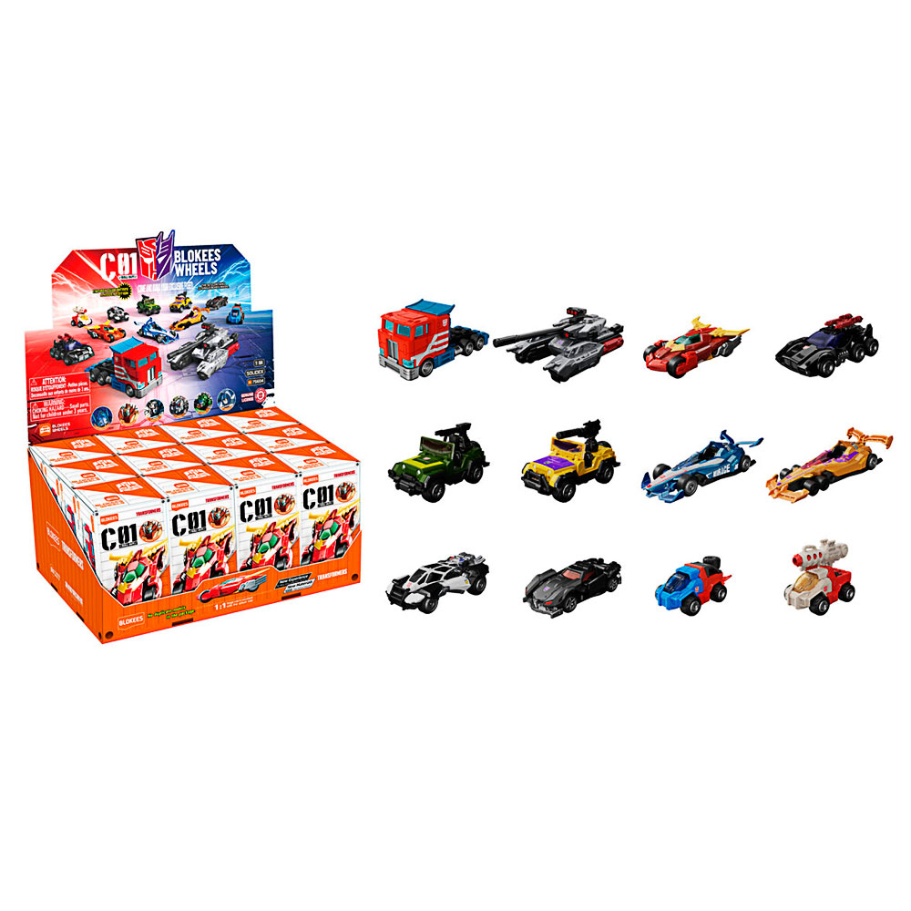 Dickie Toys, Blokees Figures, Wheels Transformers 1:64
