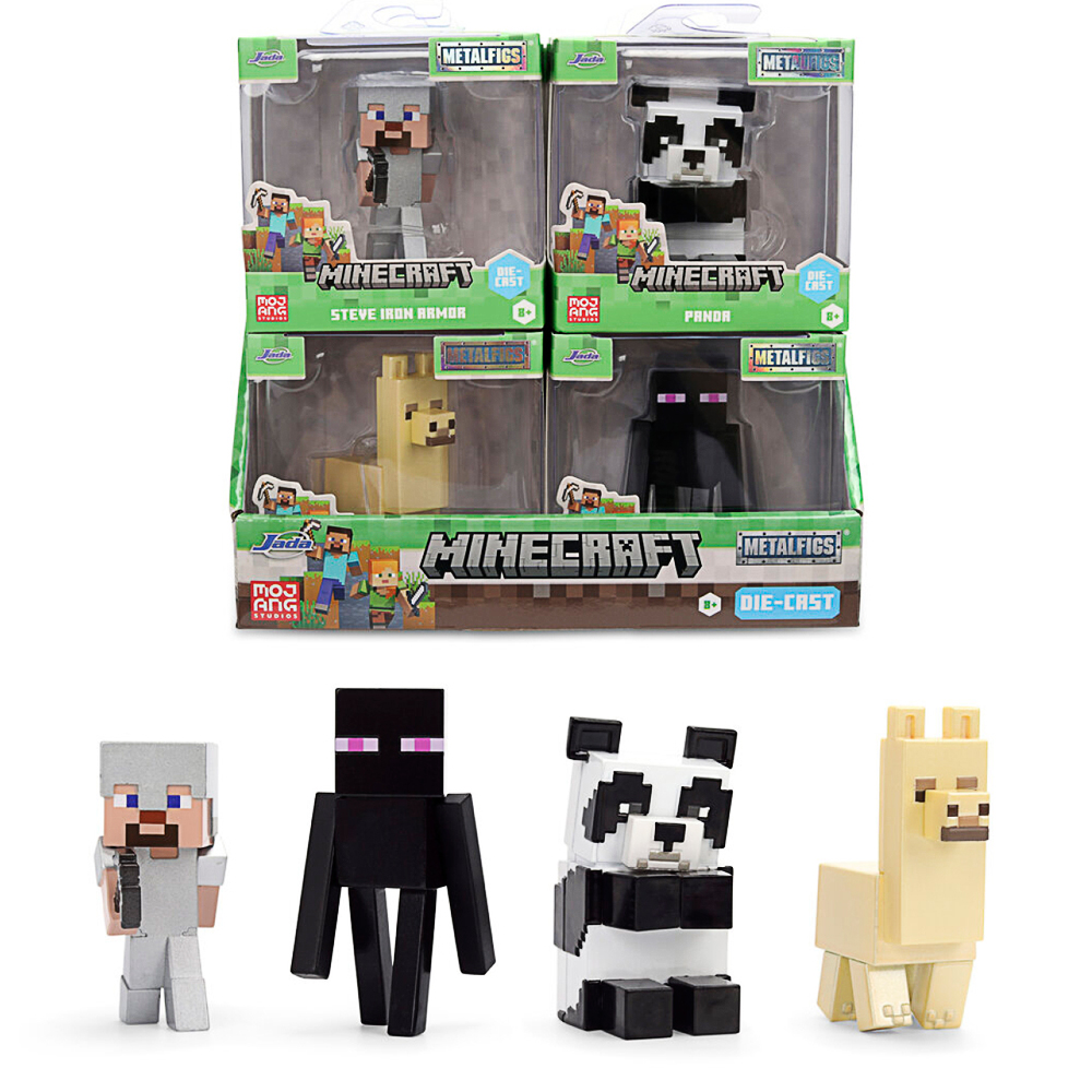 Jada, Minecraft Figures 2,5", Welle 6, Steve in Eisenrüstung