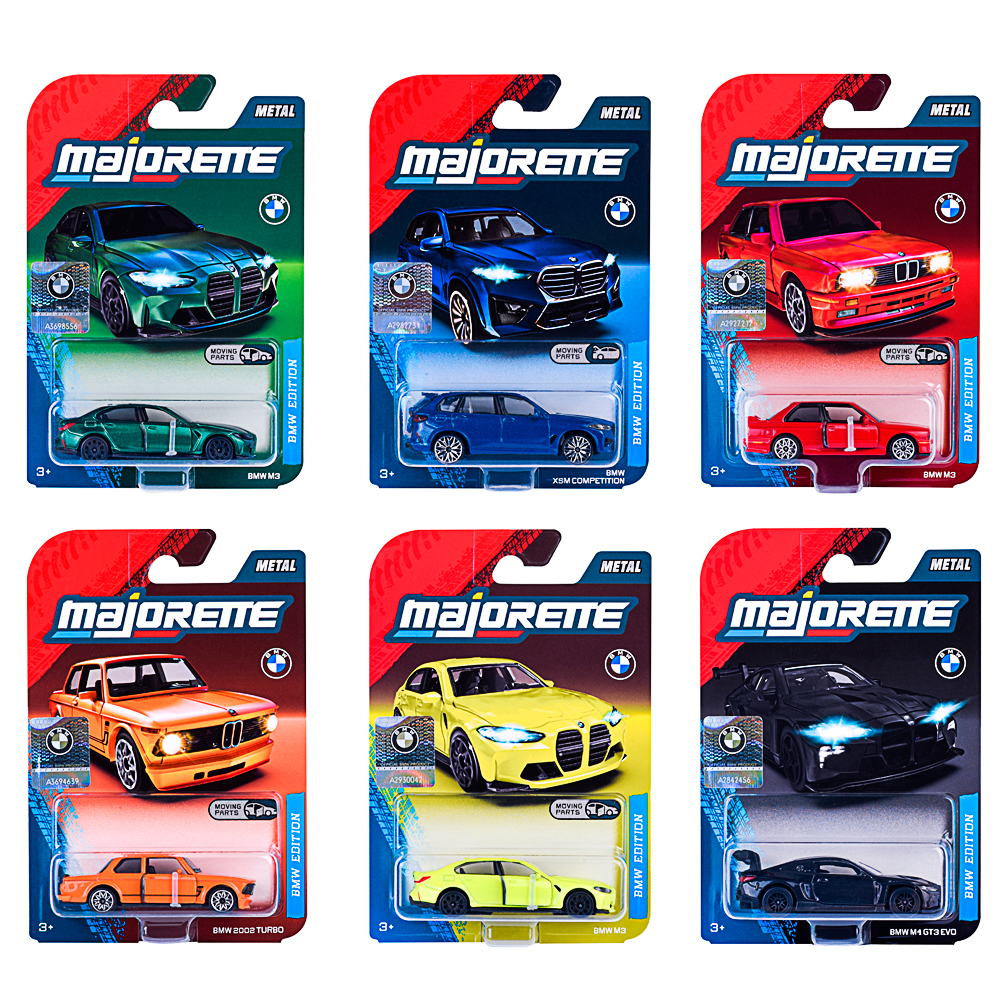 Spielzeugauto, BMW Modell, Metal Kollektion, Verpackung, Nachbildung Auto