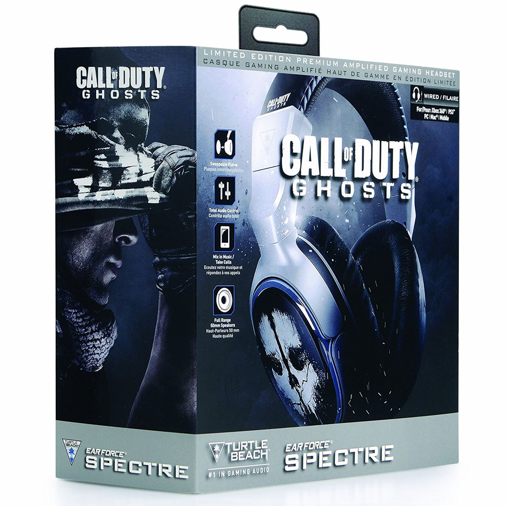 Gaming Headset Turtle Beach Ear Force Spectre COD Ghosts