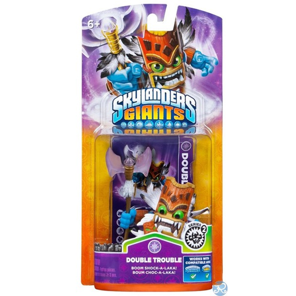 014766FkAGk2IFFtzvt SKYLANDERS GIANTS Figur - Double Trouble
