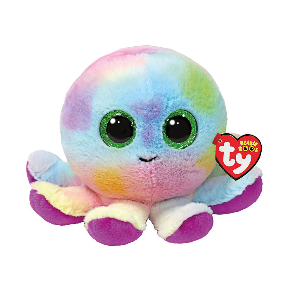 Ty Beanie Boos, Bubbles, Oktopus, ca 15 cm Ty Beanie Boos, Bubbles, Oktopus, ca 15 cm