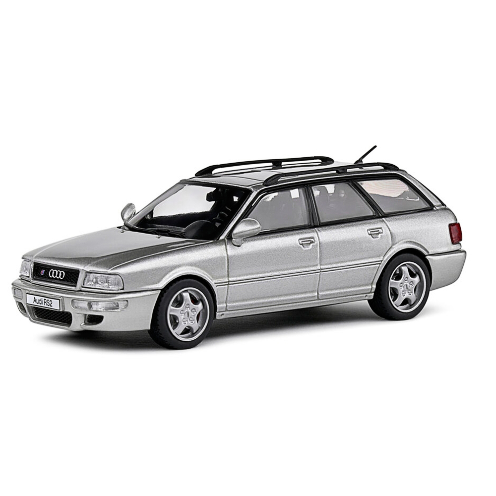 Solido, Audi Avant RS 2 polar silber, 1:43