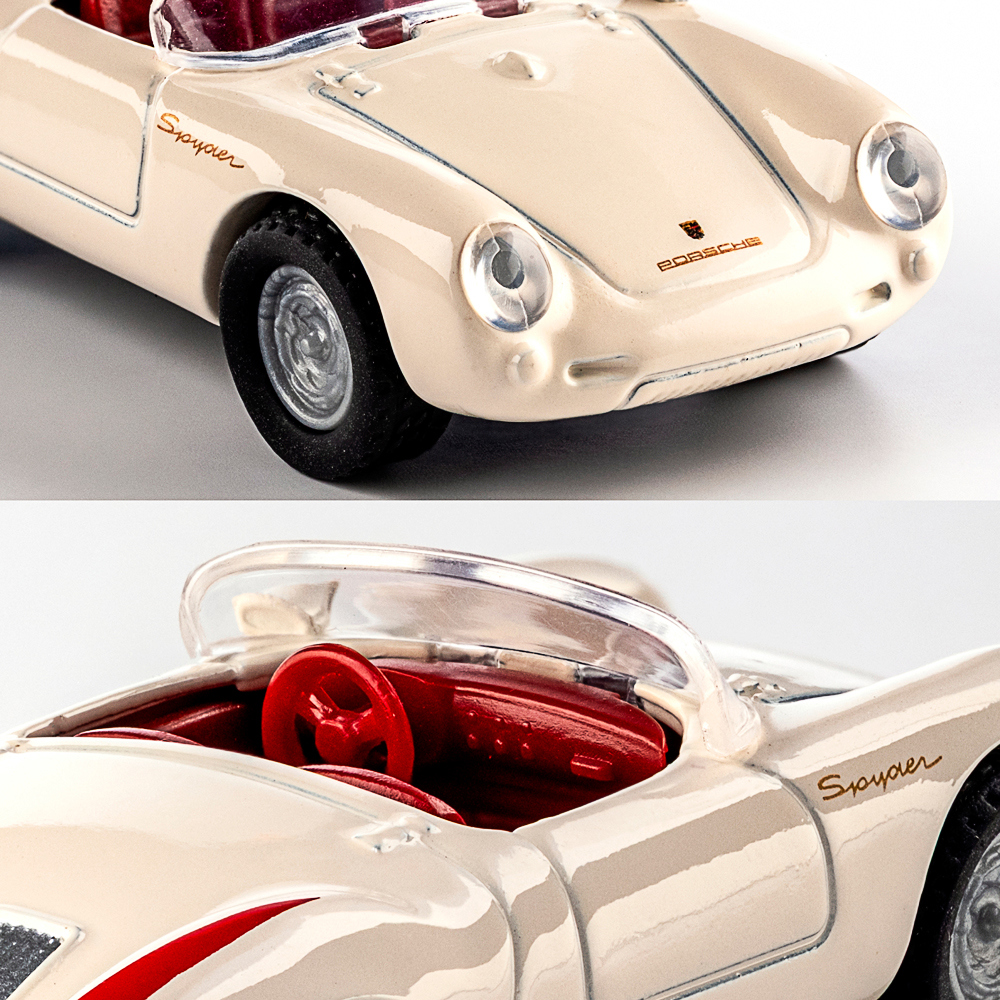 Majorette, Collection, 1955 Porsche Spyder, 1:64
