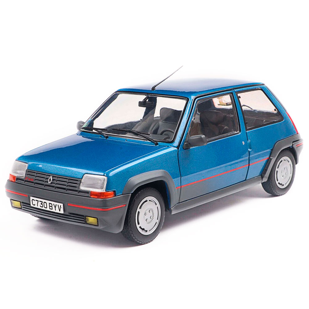 Solido, Renault 5 GT Turbo MK1 Alpine blau,  1:18