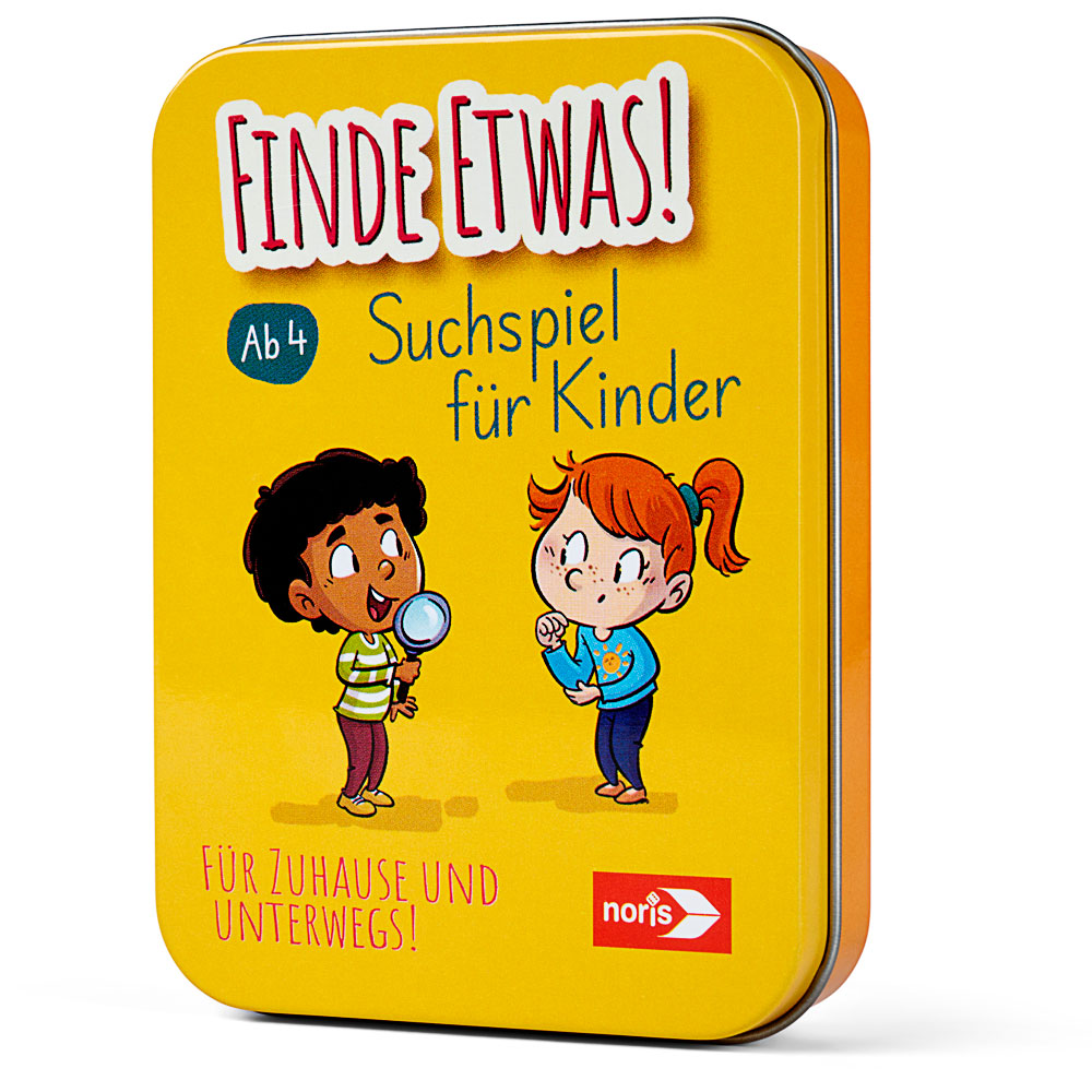 Kinderbuch, Suchspiel, Ab 4, Motiv Kinder, Gelb