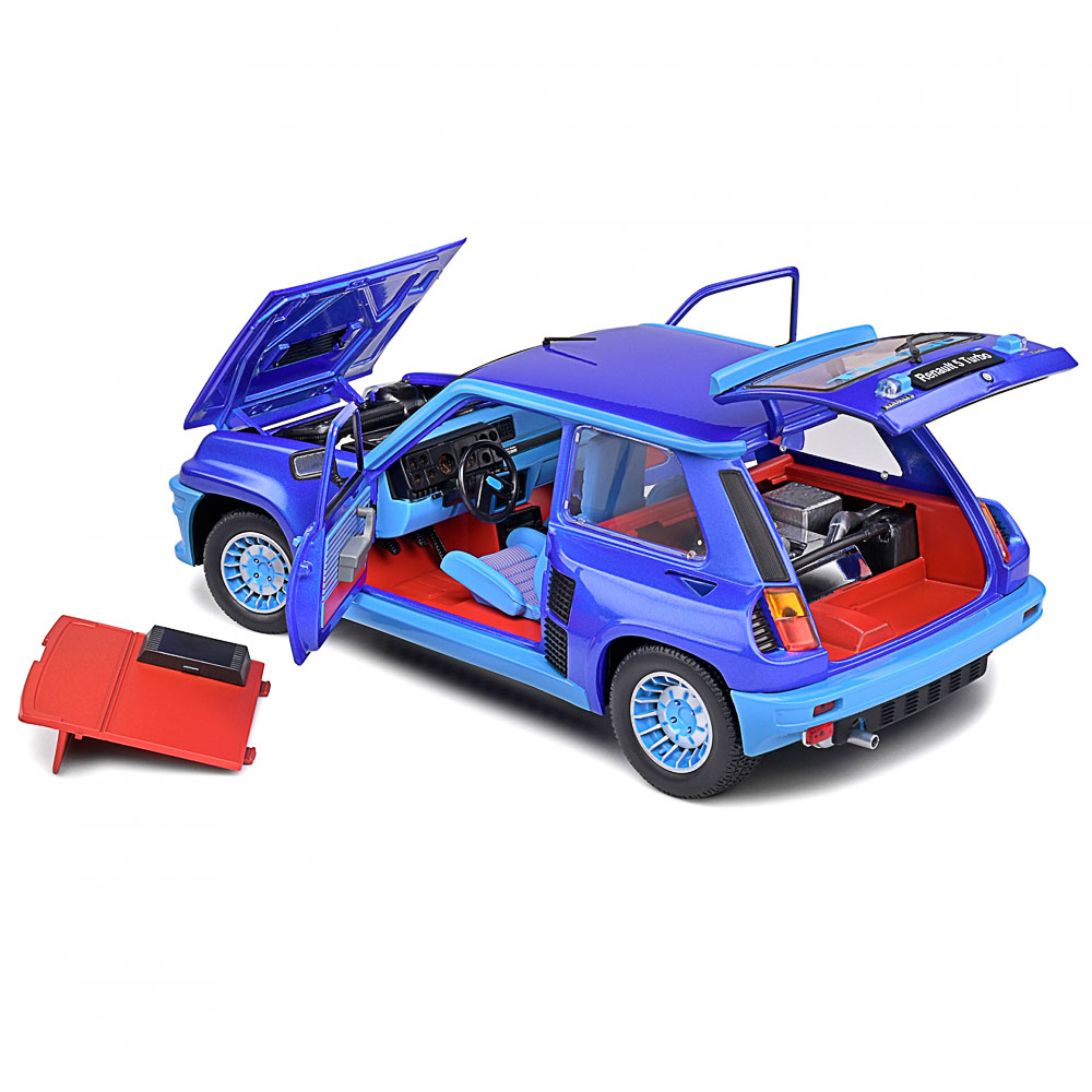 Solido, Renault 5 Turbo blau,  1:18