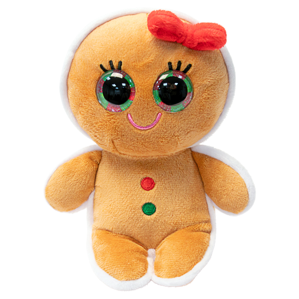 Plushie, Stofffigur, Gingerbread, Süßes Gesicht, klein