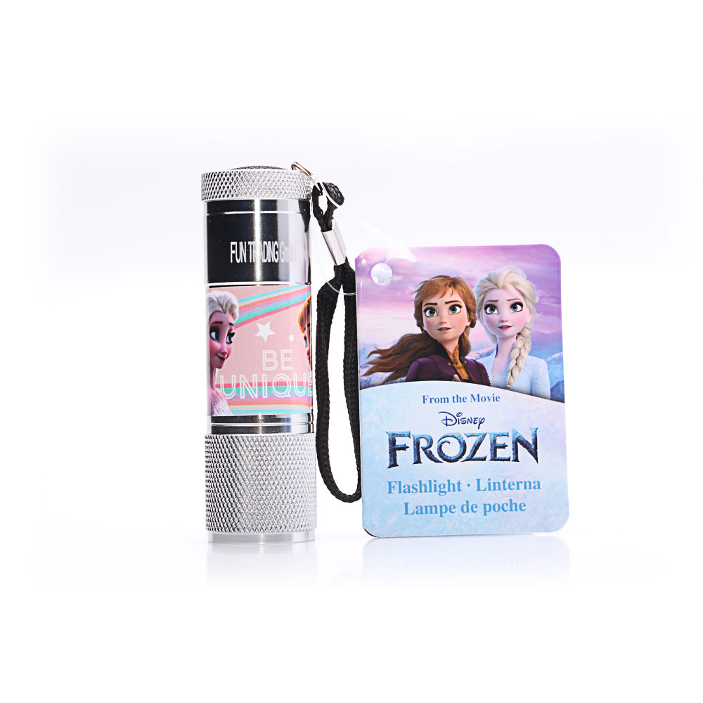 Frozen "Anna & Elsa" LED Taschenlampe, silber