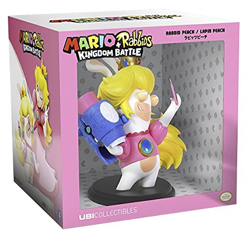 Mario & Rabbids Kingdom Battle - Figur Rabbid Peach ca.16,5 cm