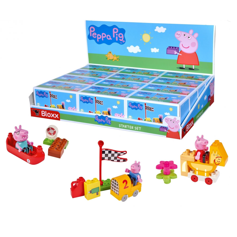 big_bloxx_peppa_wutz_starter_set_3fach_sortiert Produkt Abbildung big_bloxx_peppa_wutz_starter_set_3fach_sortiert.jpg