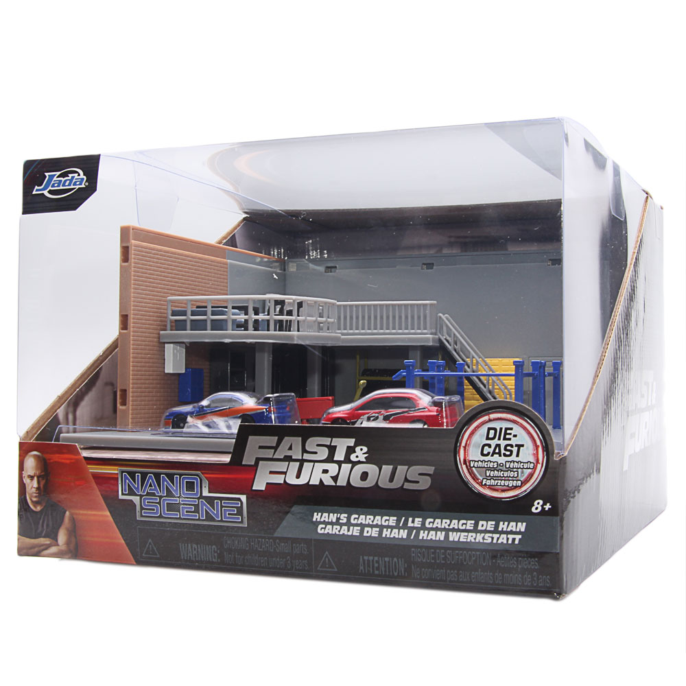 Jada, Fast & Furious Nano Han's Garage Diorama Jada, Fast & Furious Nano Han's Garage Diorama